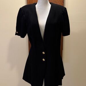 St. John Black Women's Blazer - size 12